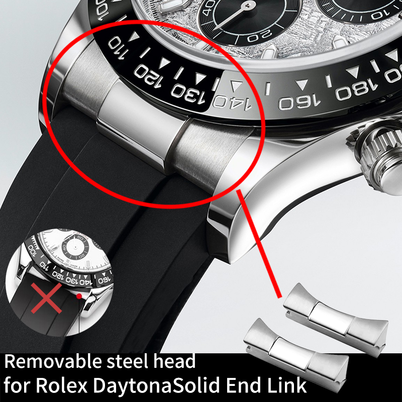 Rolex Watch Submariner - 19 20 21mm Estremità solida per