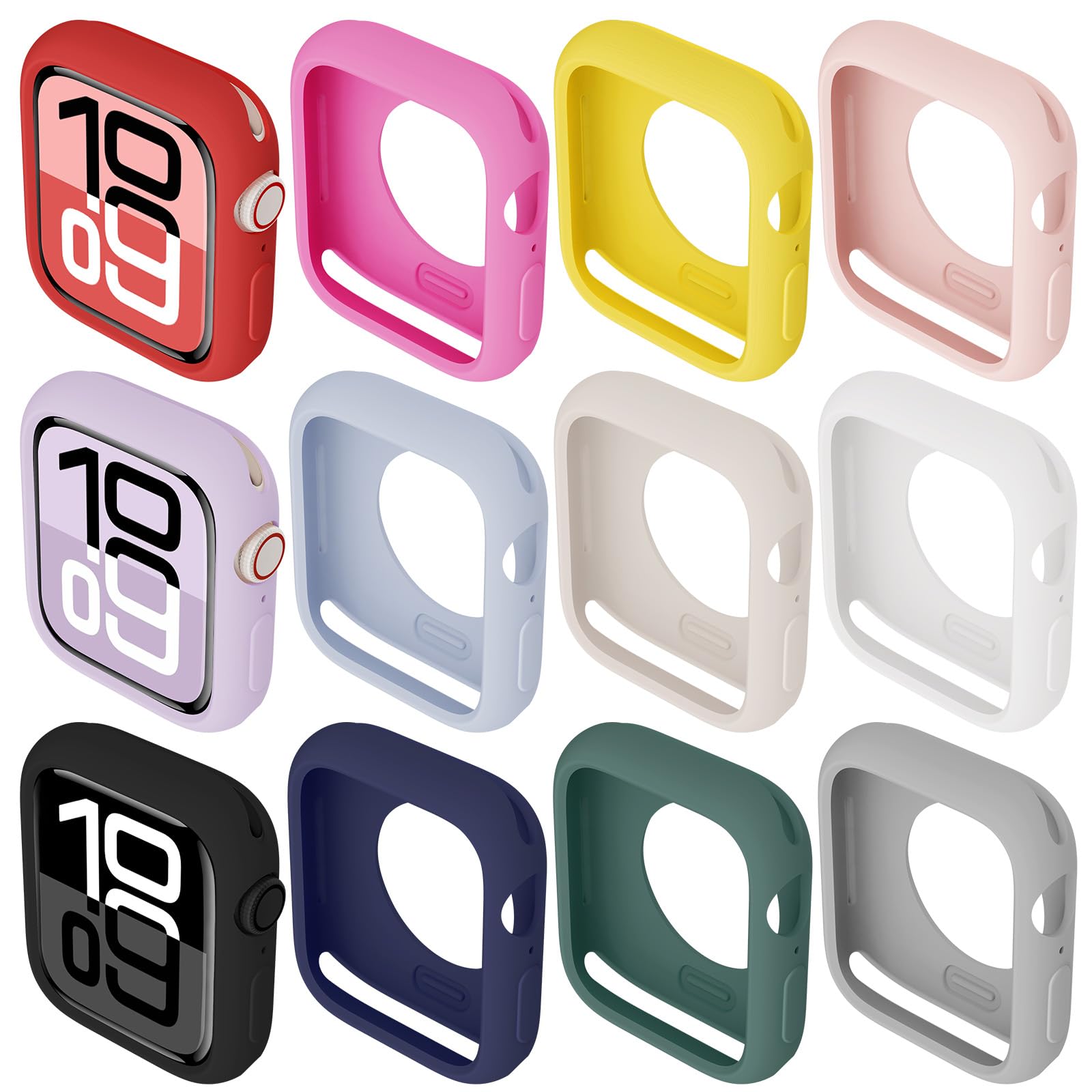 Iwatch Smartwatch Series 7 - Custodia morbida per Apple Watch 46mm