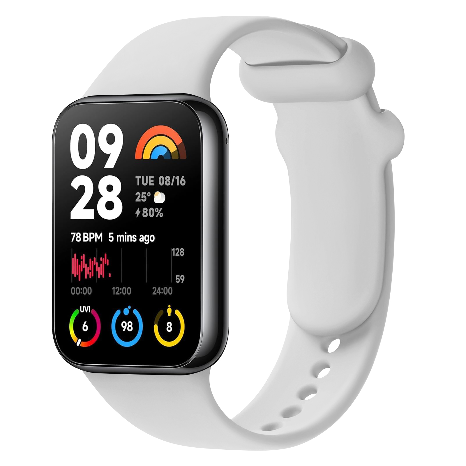 Tag Watches Smartwatch - Cinturino in silicone per Xiaomi Mi