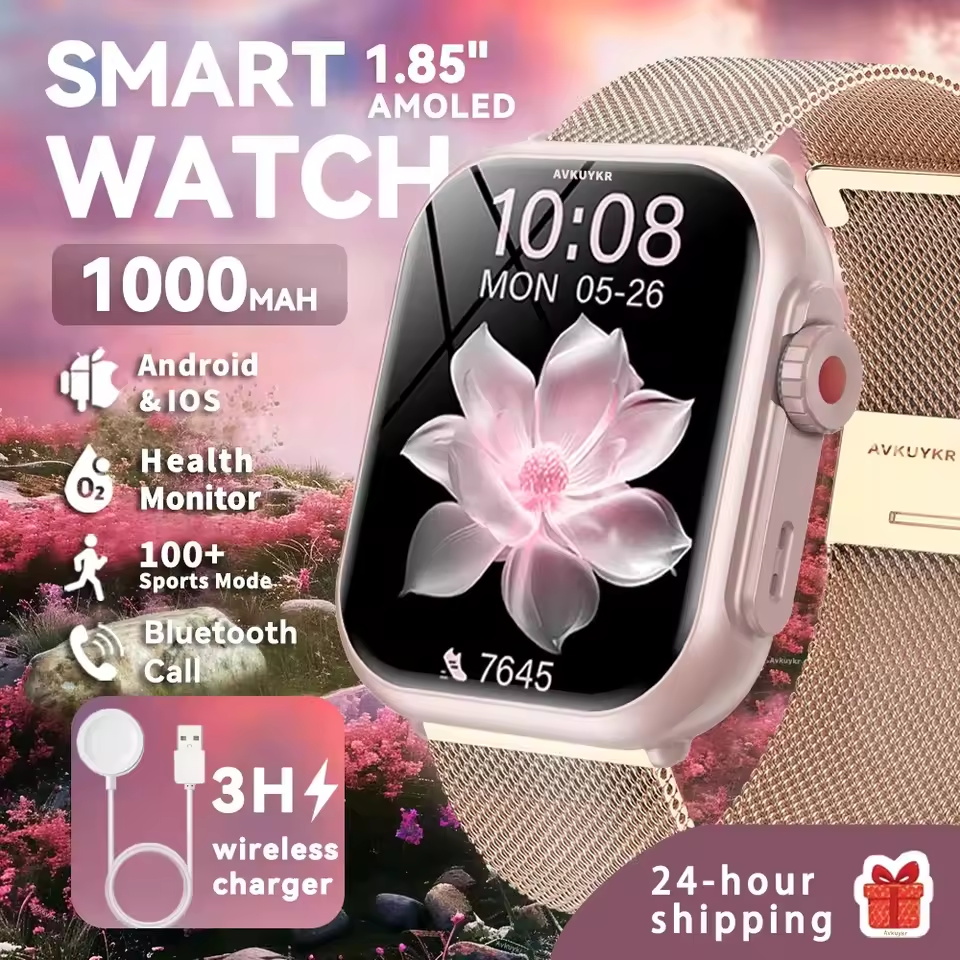 Smartwatch Ladies Watches Branded - Orologio Smart da Donna 2026 Fashion