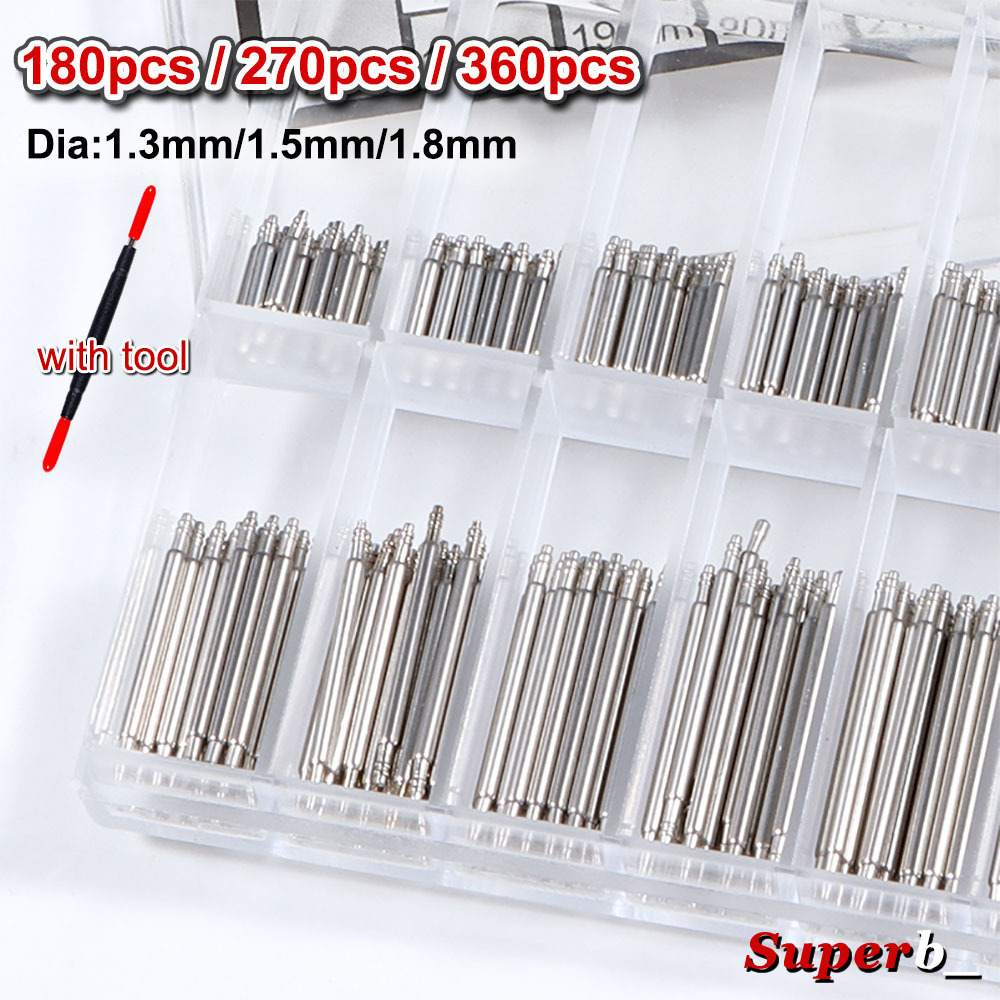 Spring Bar Tool - 360 Pezzi Barrette a Molla in