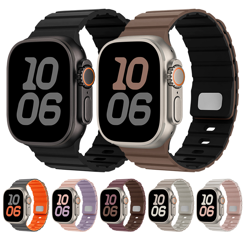 Smartwatch Apple Watches For Men - Cinturino magnetico in silicone per cinturino
