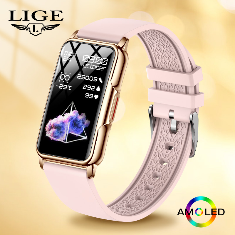 Watches Ladies Smartwatch - LIGE Pedometro Chiamata Bluetooth Smart Watch