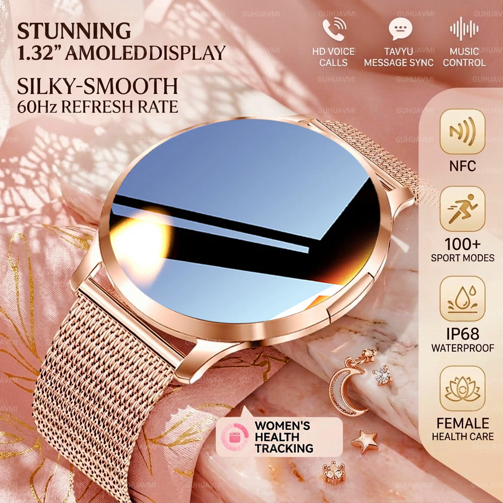 Nuovo Smartwatch NFC Elegante  - Smartwatch Stylish Watches For Women recensione e prezzo