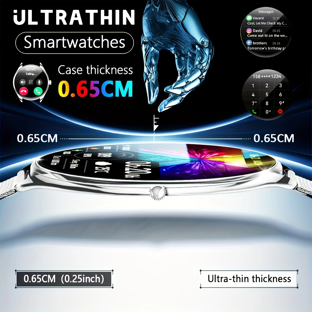 Nuovo Smartwatch Ultra Sottile - Watches Ladies Smartwatch recensione e prezzo