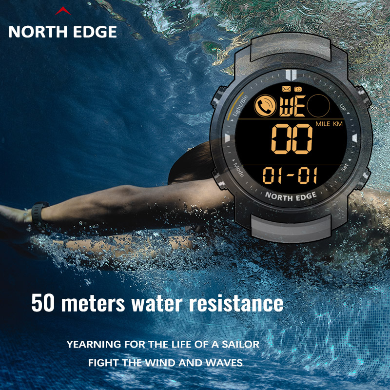 NORTH EDGE Smart Watch Men car - Smartwatch Professional Watches For Men recensione e prezzo