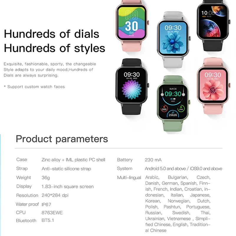 2025 Smart Watch per donna Ful - Watches Ladies Smartwatch recensione e prezzo