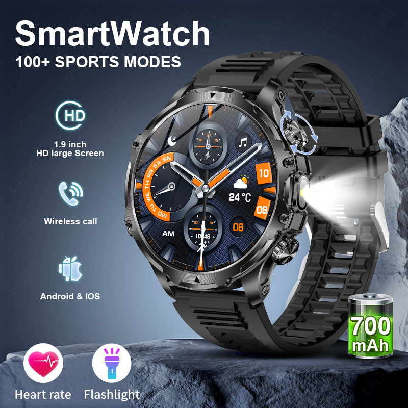 LIGE Smartwatch Militare Da Uo - Smartwatch Timex Watches For Men recensione e prezzo