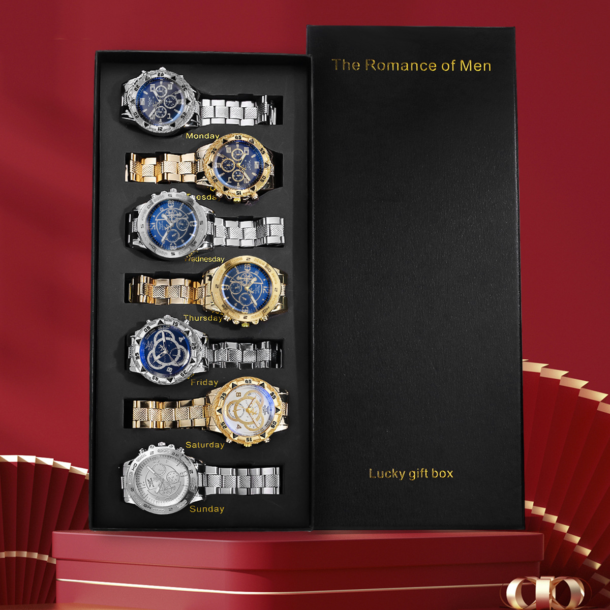 Set di 7 Orologi da Uomo al Qu - Smartwatch Trending Watches For Men recensione e prezzo