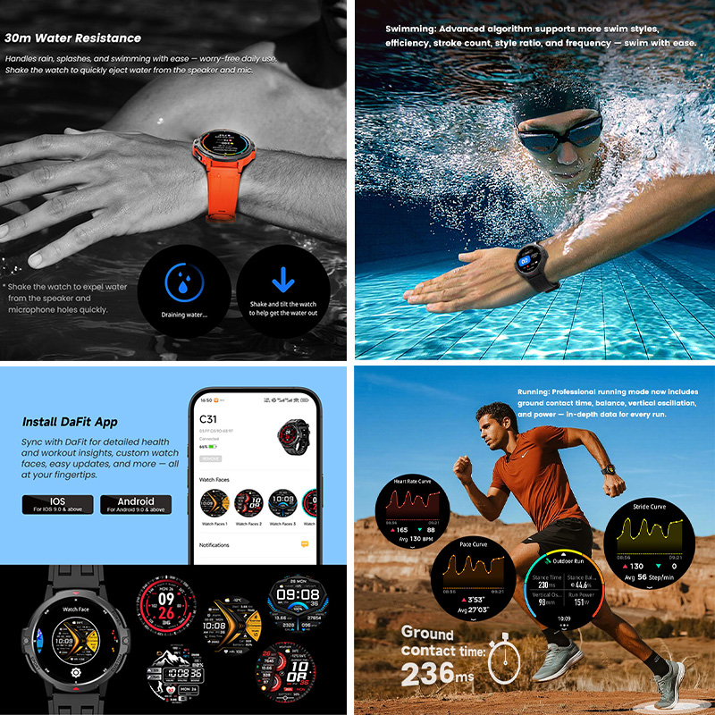 NUOVO Smartwatch GPS Militare  - Smartwatch Timex Watches For Men recensione e prezzo
