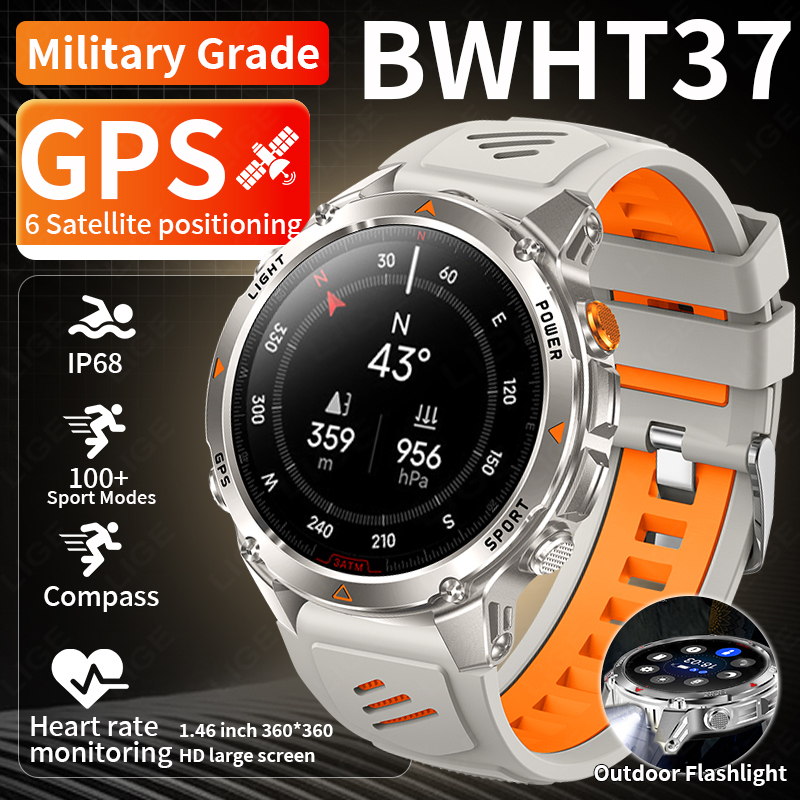LIGE Robusto GPS Track Astuto  - Smartwatch Watches For Mens recensione e prezzo