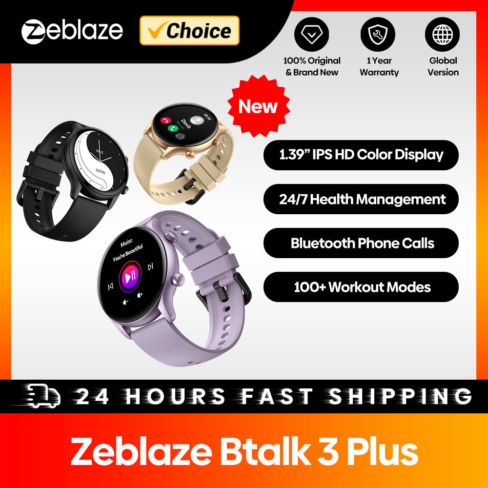 Nuovo Zeblaze Btalk 3 Plus Chi - Watches Ladies Smartwatch recensione e prezzo